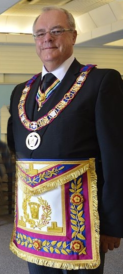 Dyfed Provincial Grand Master R.W.Bro. Gareth 'Gary' R Hicks